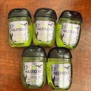 BBW 5 pk antibacterial hand gel Disneys Villain Maleficent